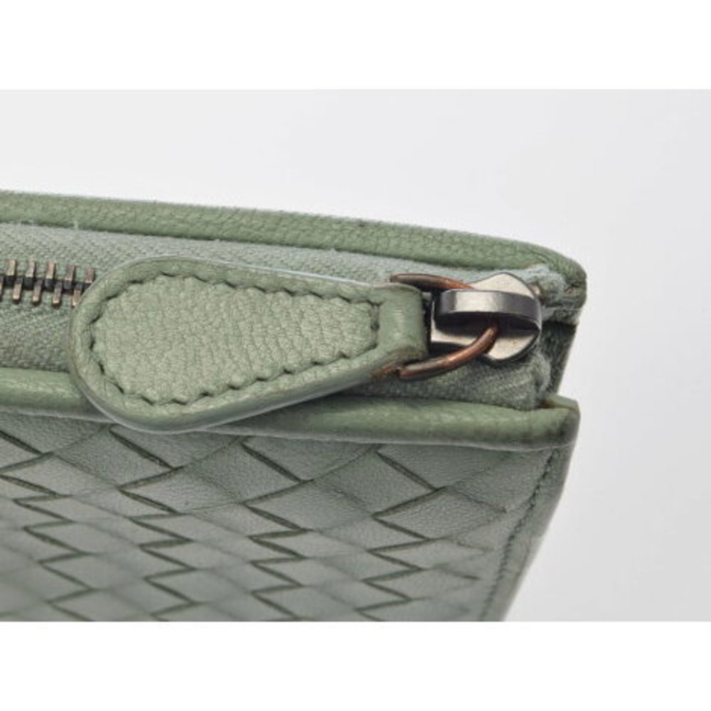 Bottega Veneta Zipper Long Wallet Green - Picture 6 of 12